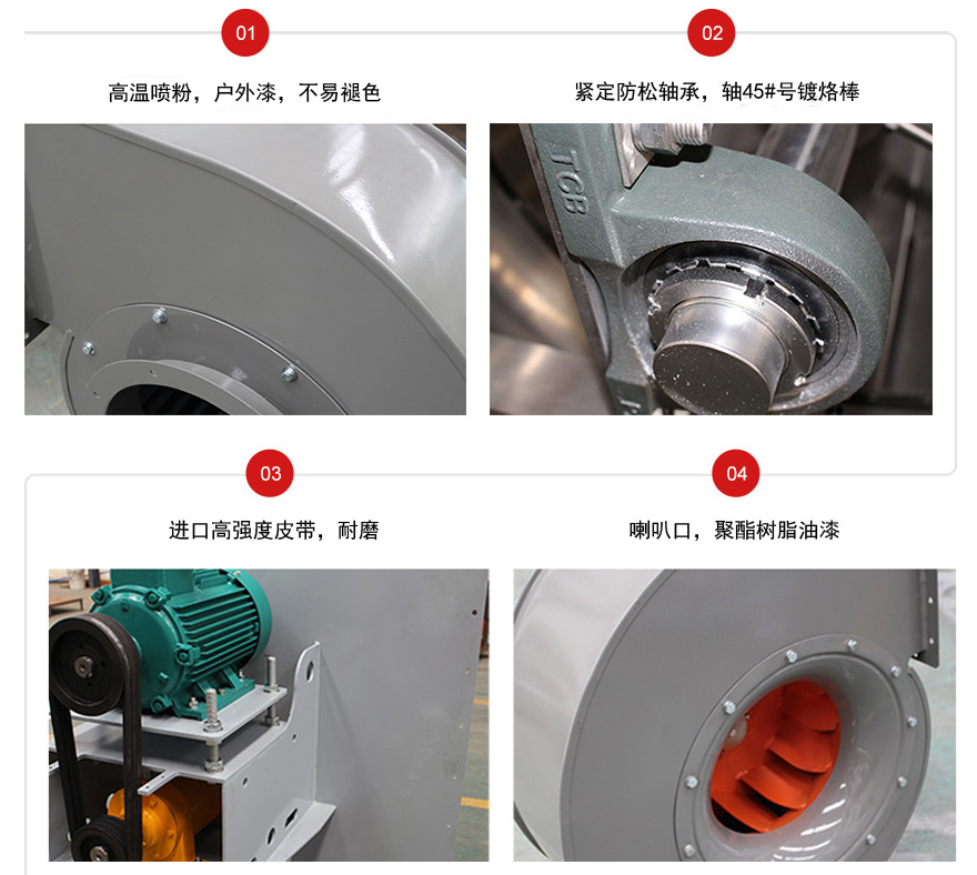 XFB系列后傾高壓保溫離心通風機