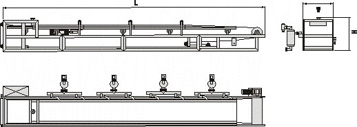 真空過濾機(jī)主機(jī)安裝外形圖片