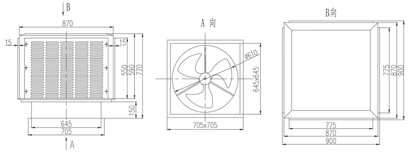 HK-JN金屬節能壓風機