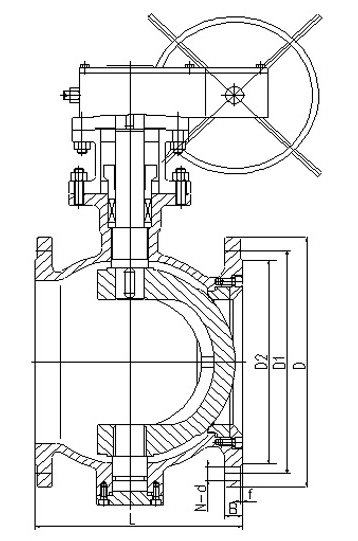 精小型電動(dòng)偏心半球閥