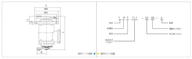 YBZL立式防爆振動(dòng)電機(jī)技術(shù)圖.png